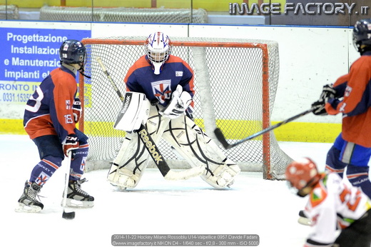 2014-11-22 Hockey Milano Rossoblu U14-Valpellice 0957 Davide Fadani